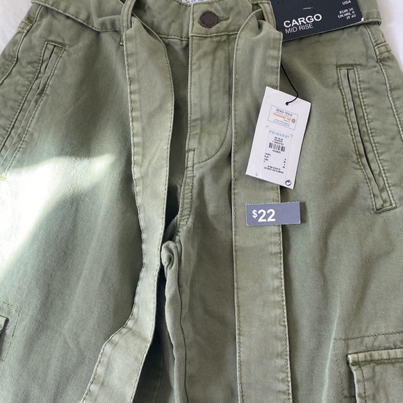 CARGO MID RISE PANTS - Picture 4 of 6